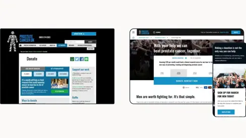 How digital sustainability unlocked 91% better performance and significantly cut carbon and costs for UK charity, Prostate Cancer UK