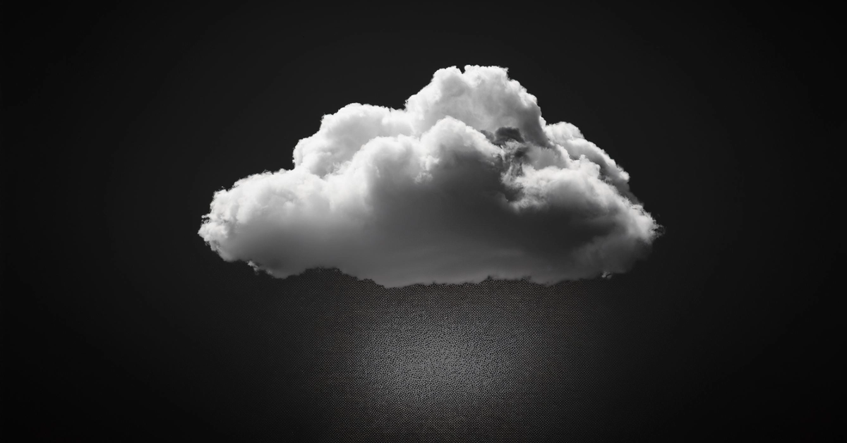 Image Of A Cloud Repesenting Cloud Infrastructure (1)